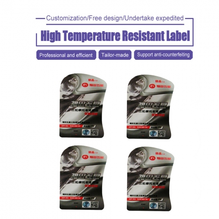 High temperature resistant label