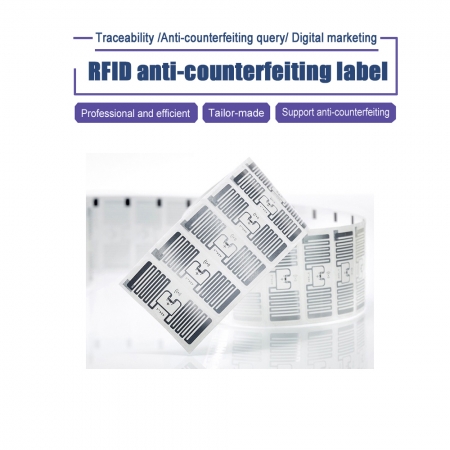 RFID anti-counterfeiting label