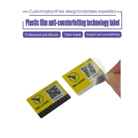 Plastic film anti-counter